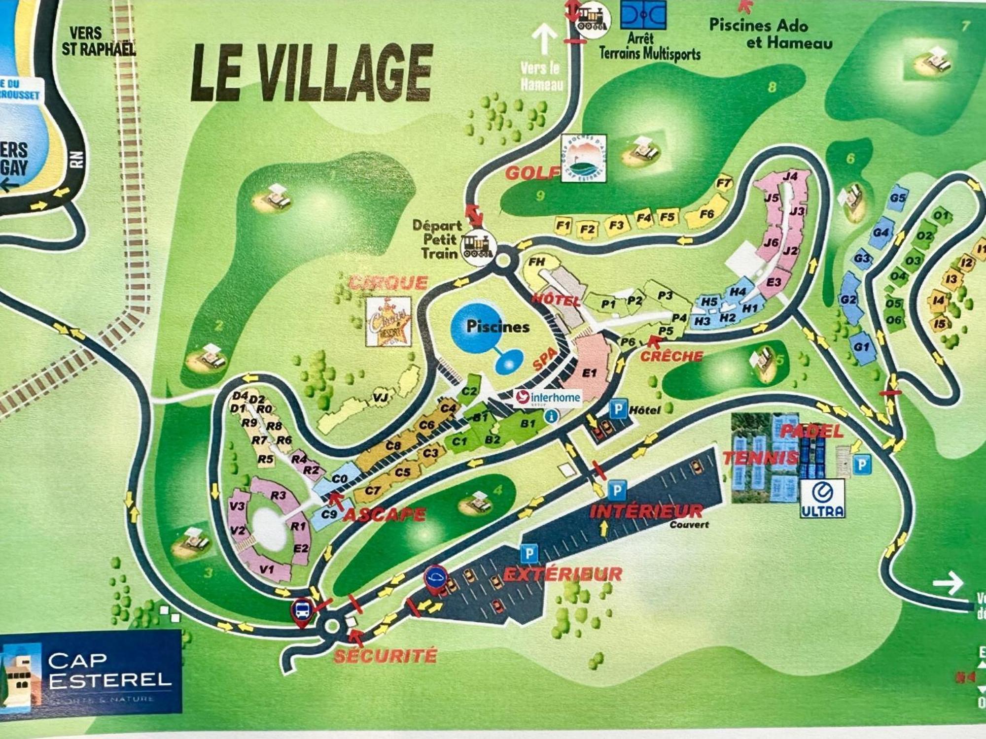 Studio Village Cap Esterel - Le Village-72 By Interhome Saint-Raphaël 外观 照片